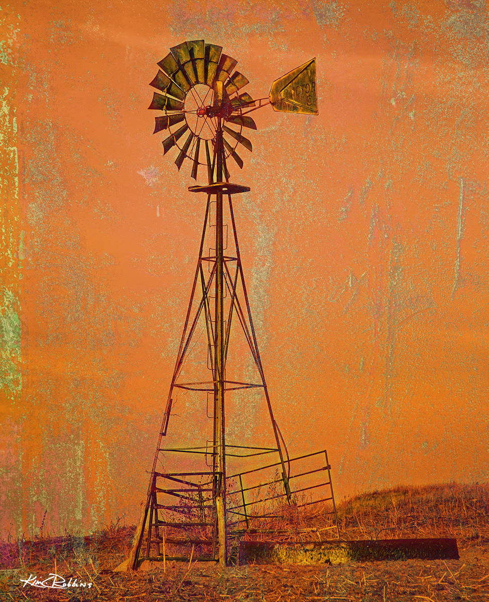 Windmill On the Plains